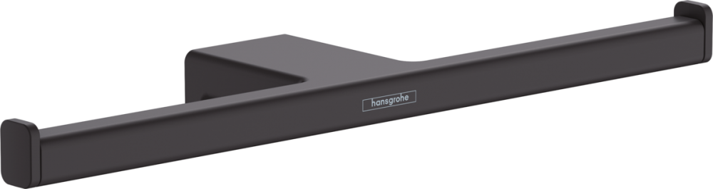 Hansgrohe 41748670 ADDSTORIS Wc papír tartó, dupla Matt fekete
