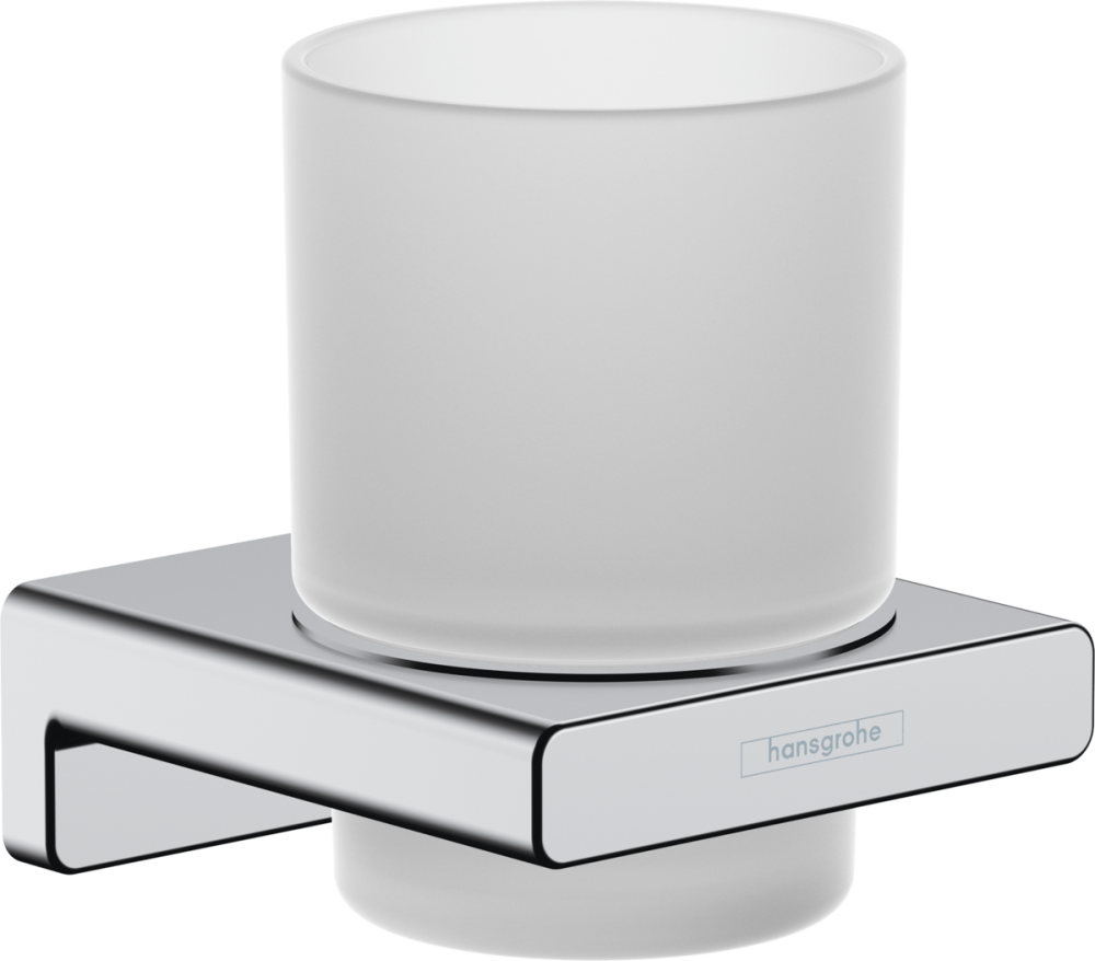 Hansgrohe 41749000 ADDSTORIS Fogkefe tartó pohár, króm