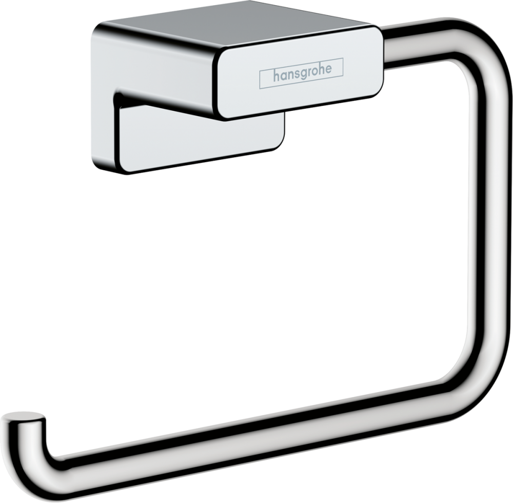 Hansgrohe 41771000 ADDSTORIS Wc-papír tartó fedlap nélkül Króm