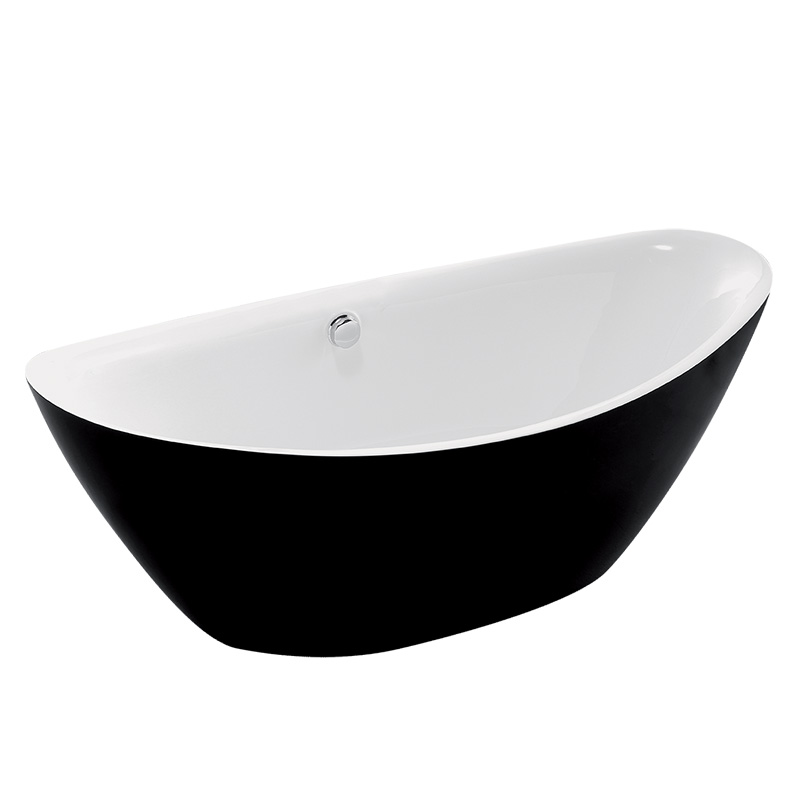 Wellis WK00190 Arezzo Black Matt kád AKCIÓS A KÉSZLET EREJÉIG!