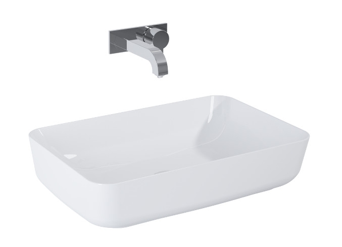 AREZZO design pultra ültethető mosdó NOMIA 50x39 - AR-145042