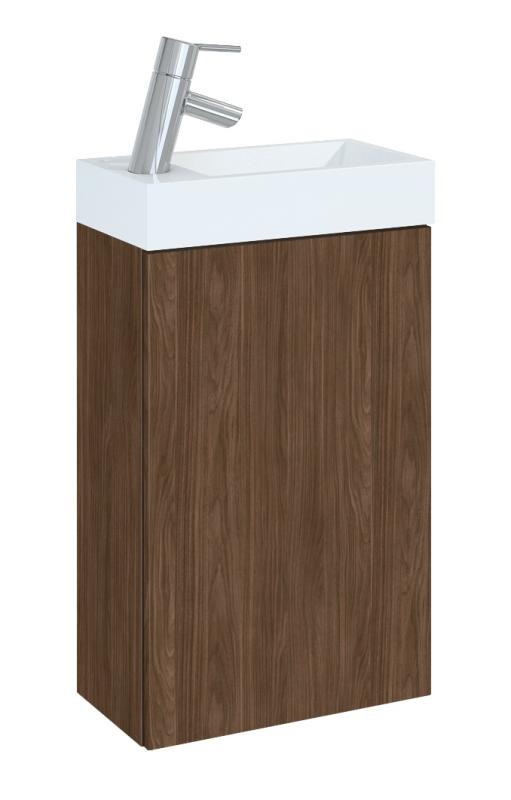 AREZZO design MINI 40 1 ajtós Lincoln dió (alsószekrény + mosdó) - AR-168992