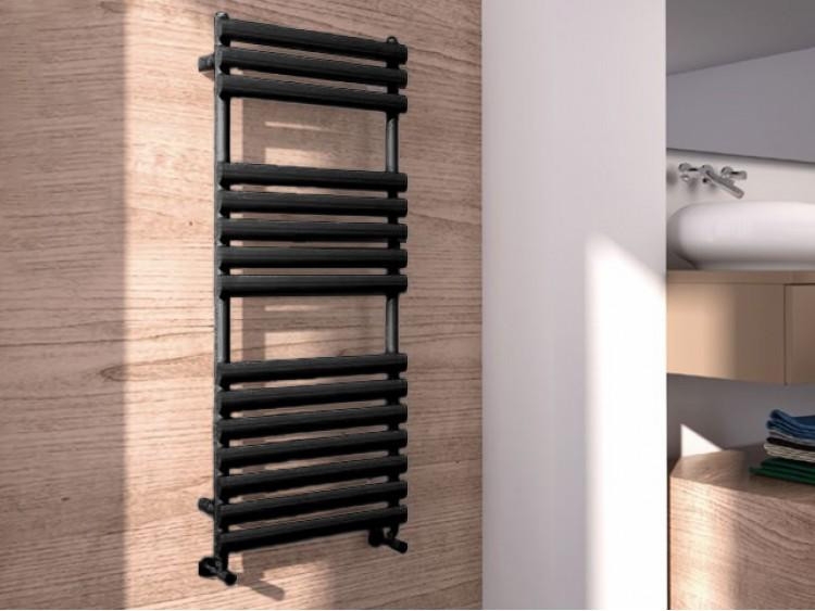 AREZZO design MOON BLACK törölközőszárítós radiátor AR-M12050A - AR-M12050A