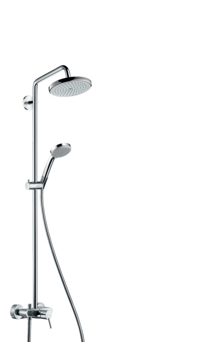 Hansgrohe 27222000Croma 220 Air 1Jet Showerpipe egykaros csapteleppel
