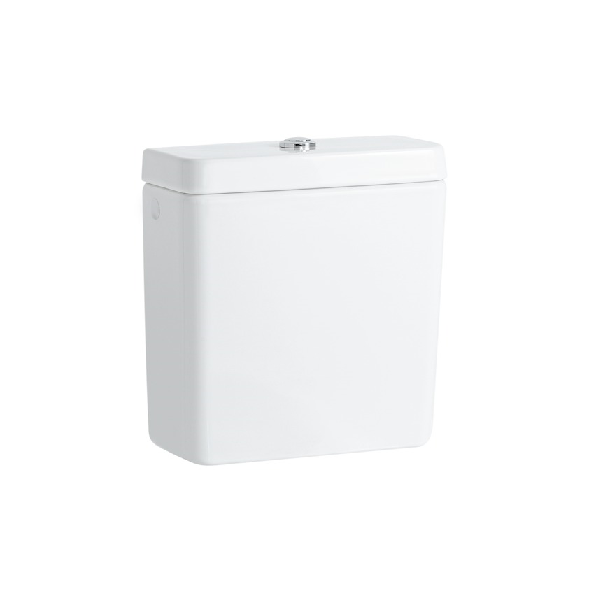 Laufen Moderna Plus öblítőtartály, Dual Flush, vízbevezetés oldalt H826542000721