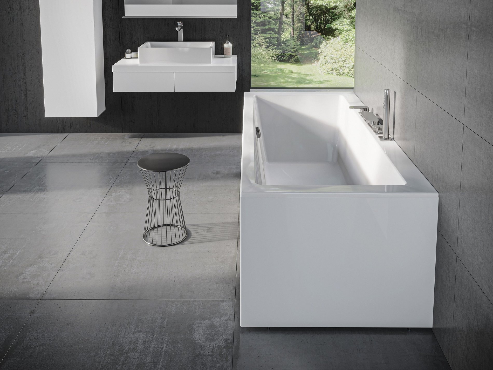 RAVAK X000001698 Oldallap MDF 75 J fehér