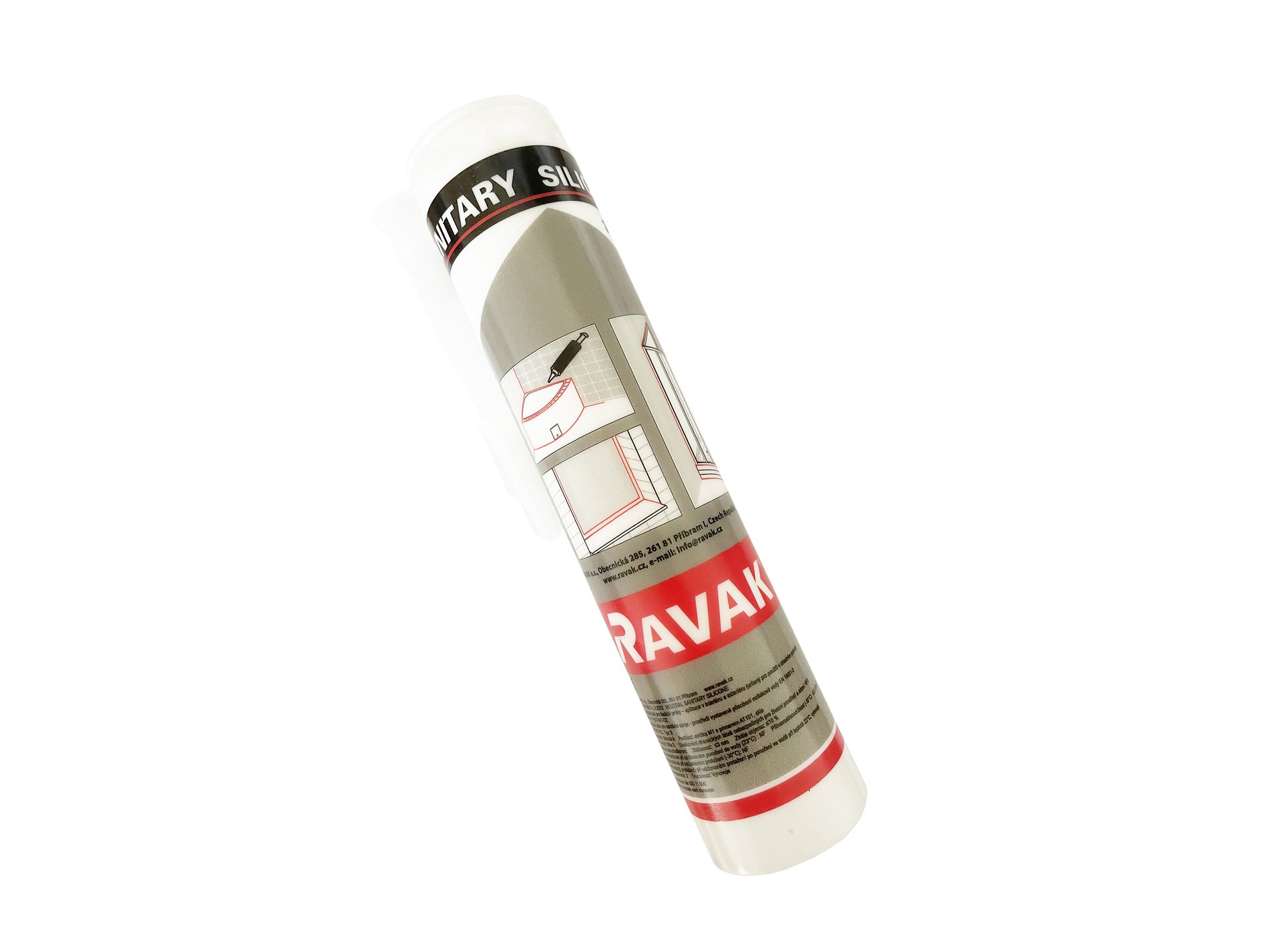 RAVAK X01200 Szilikon 310ml (fehér) - Ravak Professional