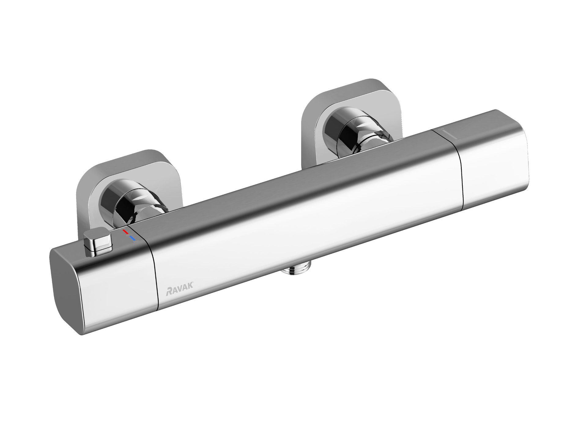 RAVAK X070140 10° Free termosztátos zuhanycsaptelep szett nélkül TD F 033.00CR, króm