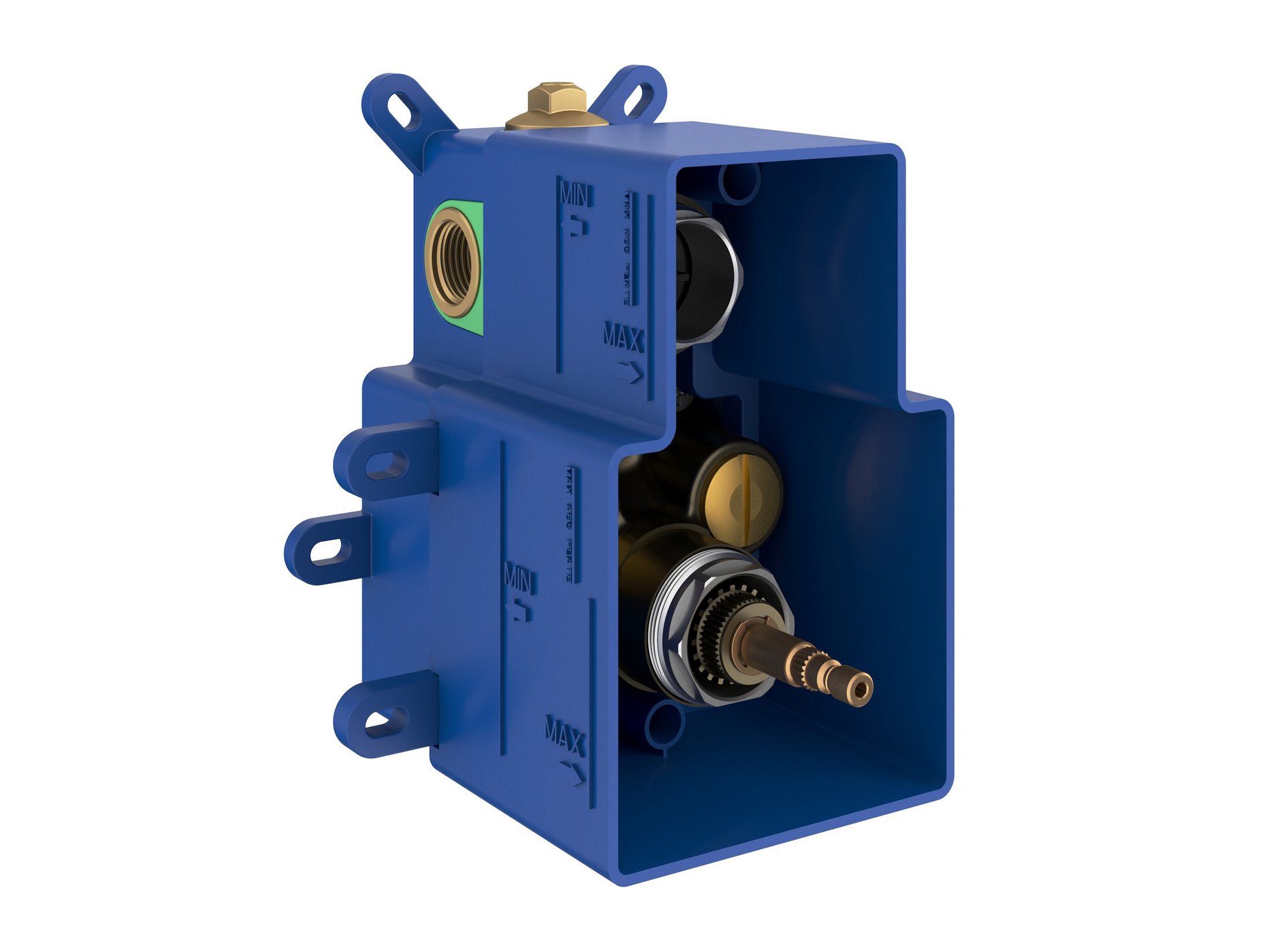 RAVAK X070232 R-box 07C.50 Termo alaptest a falba süllyesztett termosztátos csaptelepekhez