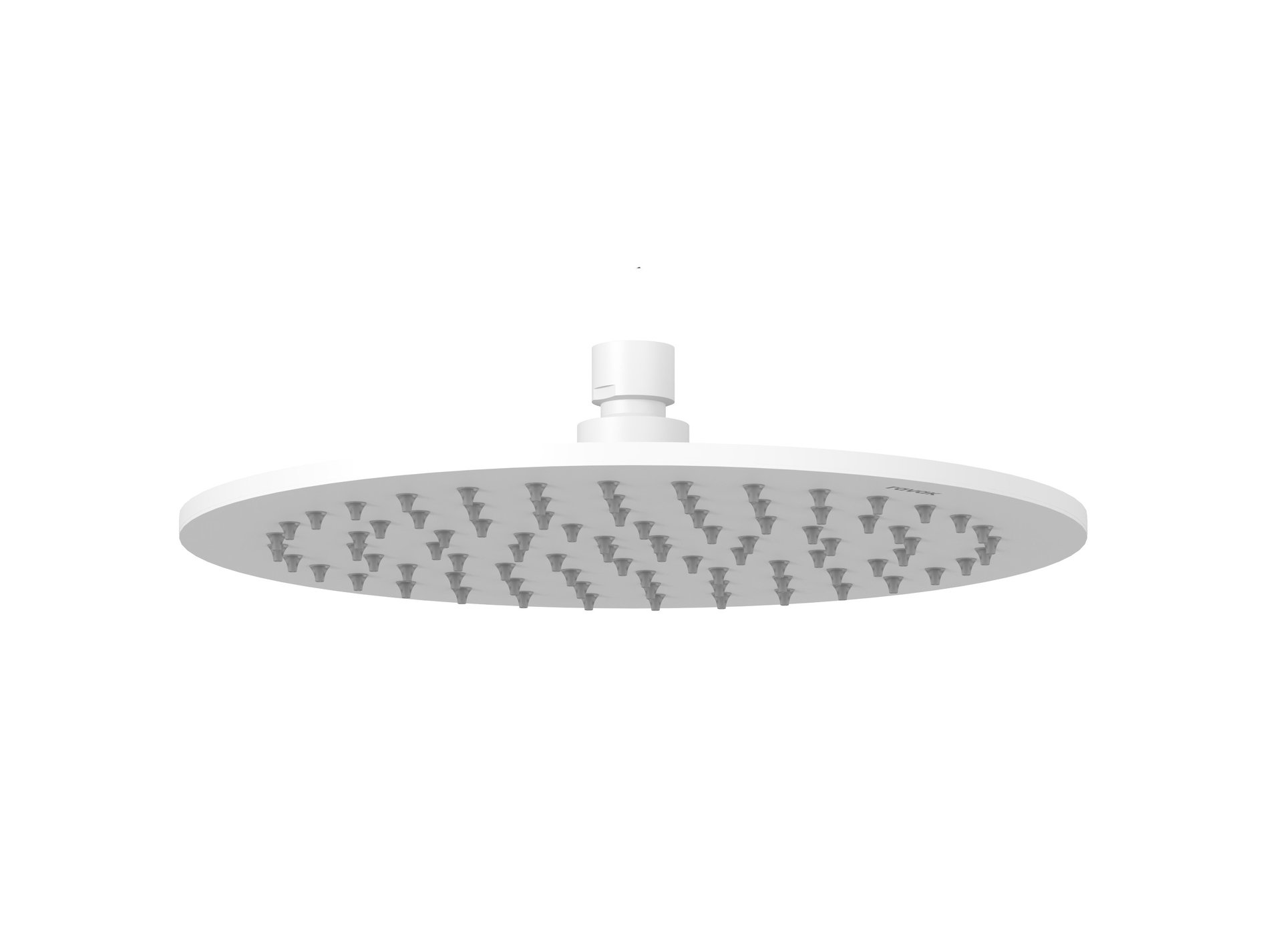 RAVAK X070519 Esőztető kör fejzuhany, 250 mm 985.10WHM, matt fehér