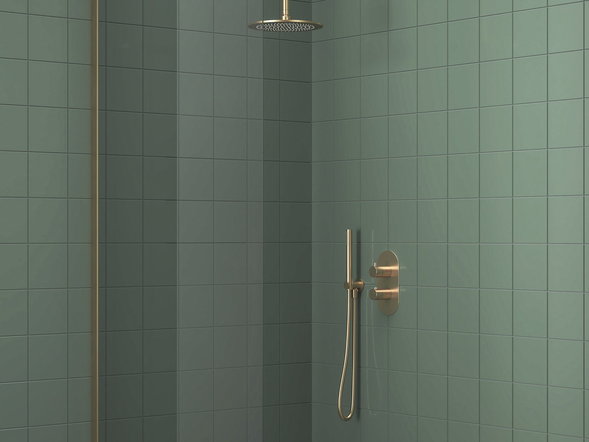RAVAK X070610 Espirit falba süllyesztett termosztátos csaptelep, kétutas, beslő egység nélkül ES 063.60GLB.O2.RB07C, gold